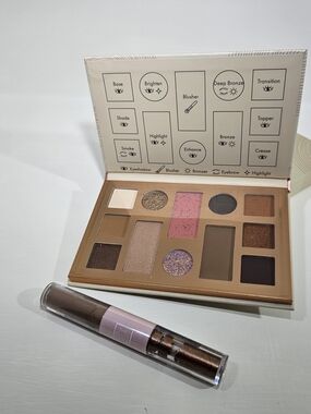 The Beauty Crop Multi-Shade Bronzer & Contour Palette With Liquid Eye Color